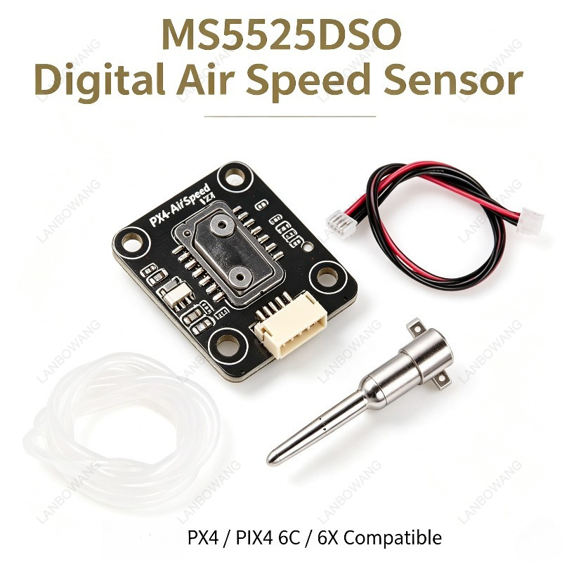 Drone Kit Hexacopter - Sensor de Velocidade do Ar Digital