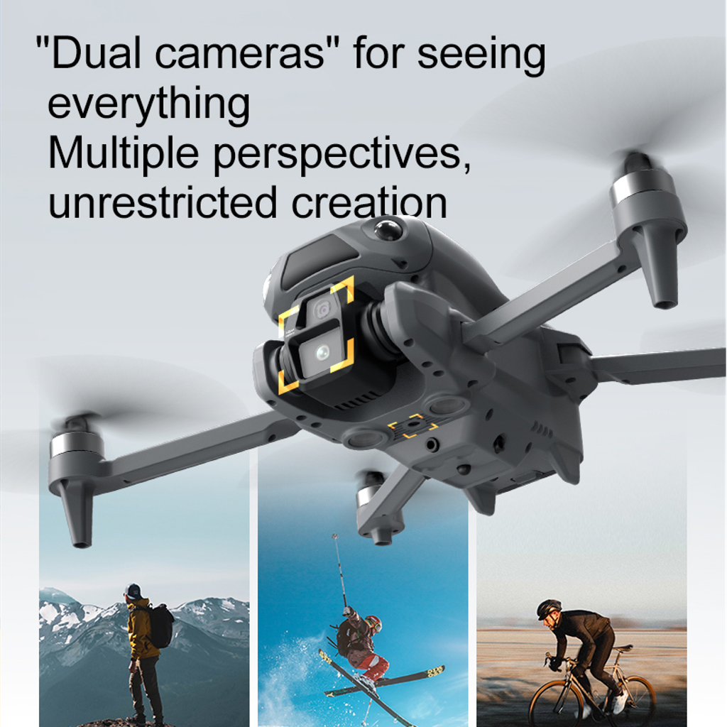 Novo Drone GPS LF682 MAX Profi - Drone Kit Professional avaliação e preço